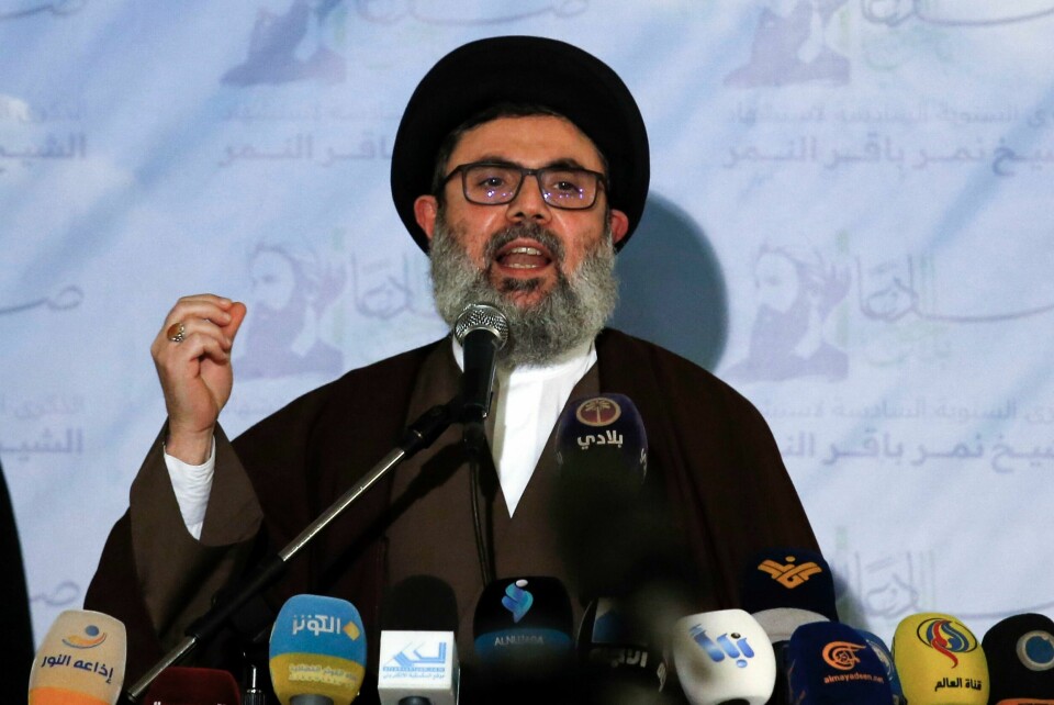 Hashem Safieddine, nevø av Hizbollah-leder Hassan Nasrallah, på et bilde fra 2022. Safieddine var trolig ment å ta over som leder av bevegelsen. Hashem Safieddine, nevø av Hizbollah-leder Hassan Nasrallah, på et bilde fra 2022. Safieddine var trolig ment å ta over som leder av bevegelsen. Arkivfoto: Bilal Hussein / AP / NTB