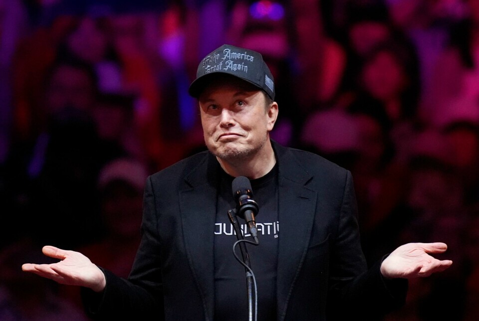 Elon Musk har drevet kampanje for å få Donald Trump valgt. Fredag ble han med i samtalen da Volodymyr Zelenskyj gratulerte USAs neste president. Elon Musk har drevet kampanje for å få Donald Trump valgt. Fredag ble han med i samtalen da Volodymyr Zelenskyj gratulerte USAs neste president. Foto: Evan Vucci / AP / NTB