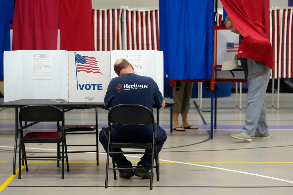 USA skal velge ny president, men millioner av amerikanere nektes stemmerett. USA skal velge ny president, men millioner av amerikanere nektes stemmerett. Foto: AP / NTB