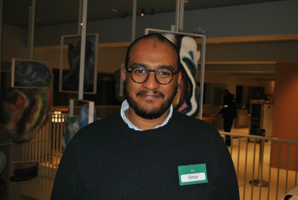 Omar Samy Gamal (SV) er bystyrerepresentant og sitter i byutviklingskomiteen for Oslo SV. Omar Samy Gamal (SV) er bystyrerepresentant og sitter i byutviklingskomiteen for Oslo SV.