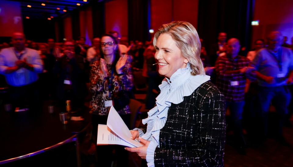 Frp-leder Sylvi Listhaug fra Fremskrittspartiets høstkonferanse 2024. Frp-leder Sylvi Listhaug fra Fremskrittspartiets høstkonferanse 2024.