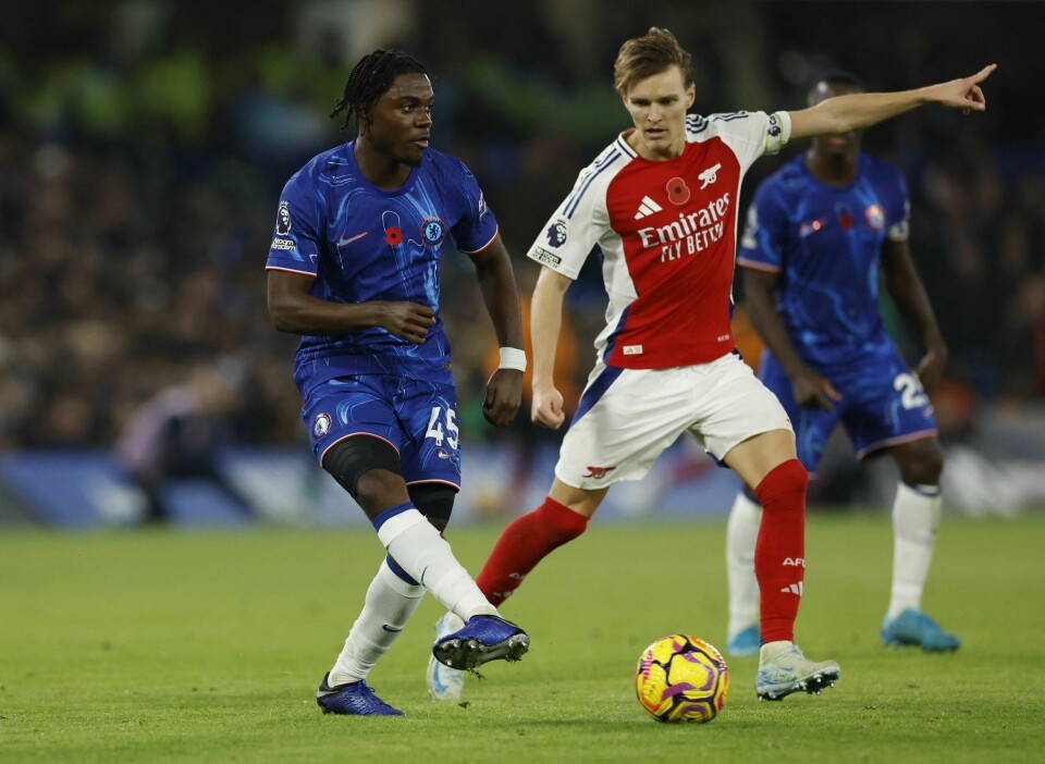 Martin Ødegaard var tilbake fra start i søndagens kamp mot Chelsea. Martin Ødegaard var tilbake fra start i søndagens kamp mot Chelsea.