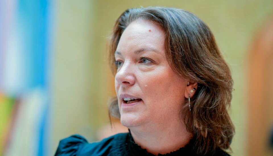 Hege Bae Nyholt (R) ble lørdag renominert som Rødt Sør-Trøndelag sin førstekandidat i stortingsvalget. Hege Bae Nyholt (R) ble lørdag renominert som Rødt Sør-Trøndelag sin førstekandidat i stortingsvalget. Foto: Heiko Junge / NTB