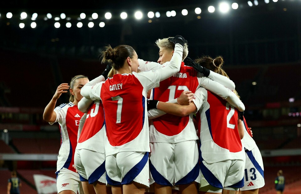 Lina Hurtig avgjorde da Arsenal slo Juventus i mesterligaen torsdag Lina Hurtig avgjorde da Arsenal slo Juventus i mesterligaen torsdag