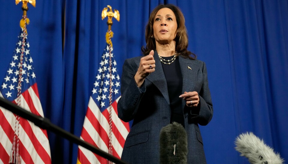 Kamala Harris nekter å si hva hun har stemt i en avstemming om reversering av en kriminalitetsreform. Kamala Harris nekter å si hva hun har stemt i en avstemming om reversering av en kriminalitetsreform. Foto: Jacquelyn Martin / AP / NTB