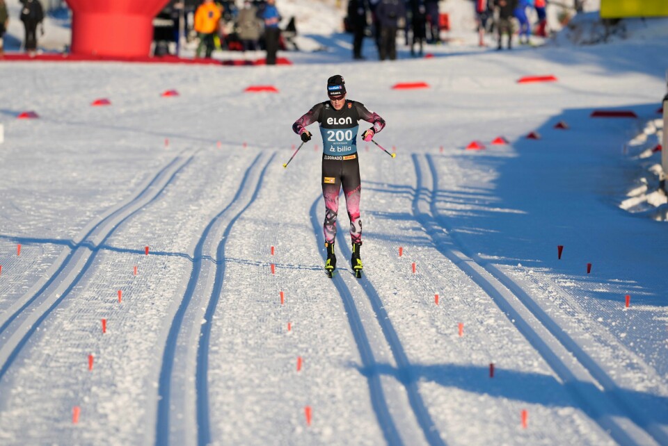 Johannes Høsflot Klæbo vant også lørdagens 10km langrenn for herrer på Beitostølen. Johannes Høsflot kunne stake inn til Beitostølen-seier for annen dag på rad. Foto: Terje Pedersen / NTB