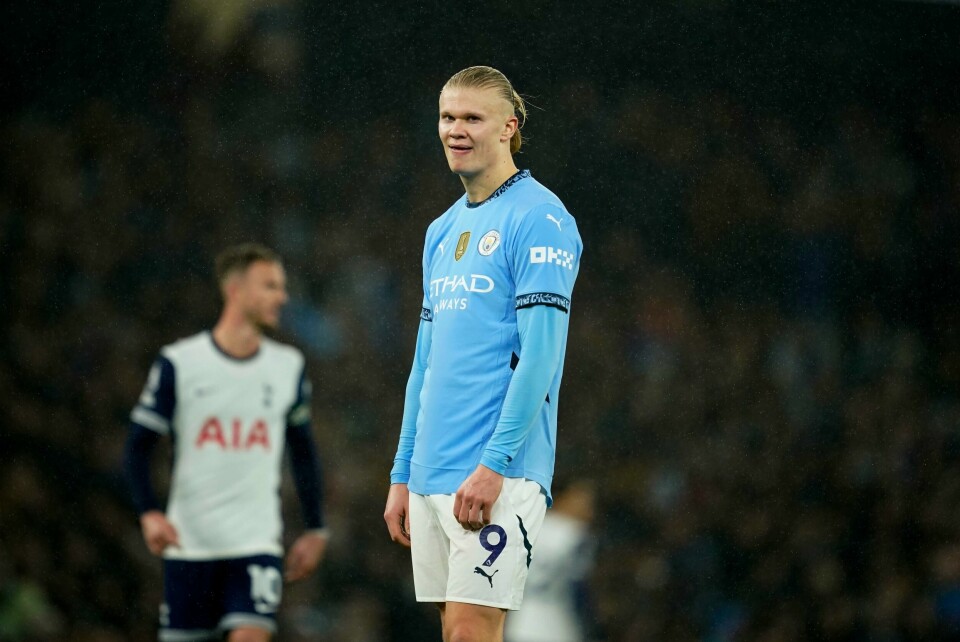Det flyter ikke for Erling Braut Haaland i Premier League om dagen. Det flyter ikke for Erling Braut Haaland i Premier League om dagen. Foto: Dave Thompson / AP / NTB