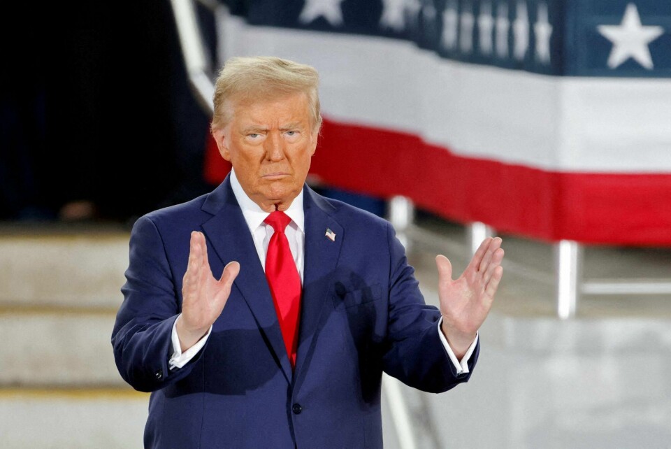 Påtroppende president Donald Trump. Påtroppende president Donald Trump.