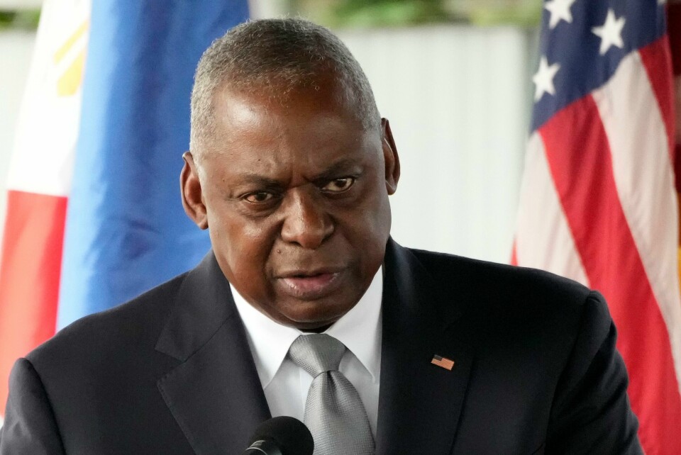 USAs forsvarsminister Lloyd Austin ba tidligere i uka om et møte med sin kinesiske motpart Dong Jun da de begge var i Laos, men fikk avslag. USAs forsvarsminister Lloyd Austin ba tidligere i uka om et møte med sin kinesiske motpart Dong Jun da de begge var i Laos, men fikk avslag. Foto: AP / NTB