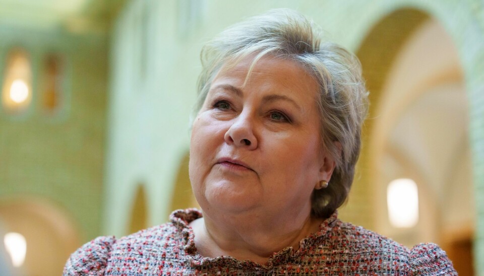 Høyre-leder Erna Solberg er klar for fire nye år. Høyre-leder Erna Solberg er klar for fire nye år. Foto: Cornelius Poppe / NTB