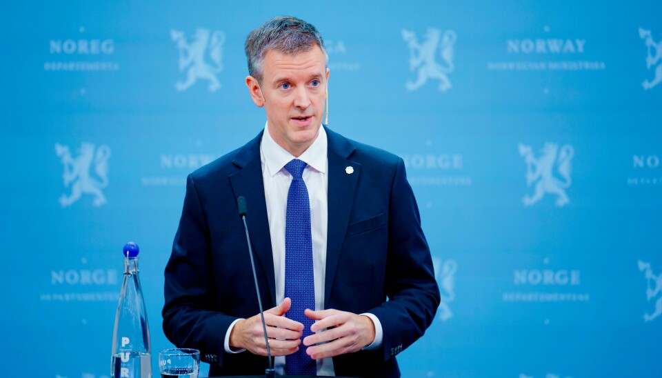 Kommunalminister Erling Sande mener det er viktig å være bevisst på hvordan teknologien kan bli brukt. Kommunalminister Erling Sande mener det er viktig å være bevisst på hvordan teknologien kan bli brukt. Foto: Stian Lysberg Solum / NTB
