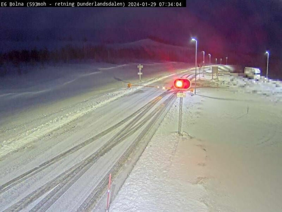 E6 over Saltfjellet. E6 over Saltfjellet.