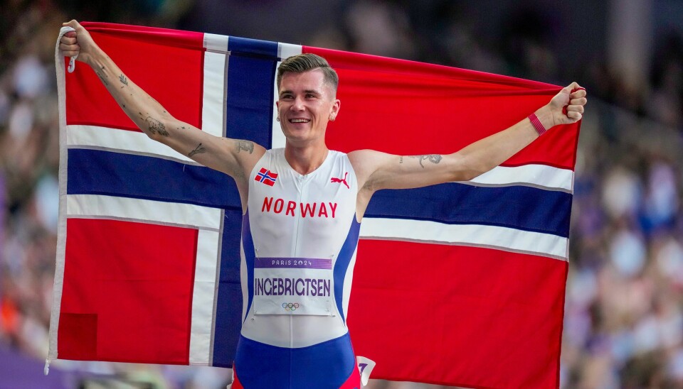 En seiersvant Jakob Ingebrigtsen jakter ny gullmedalje i terrengløp Jakob Asserson Ingebrigtsen etter seieren på 5000 meter på Stade de France under sommer-OL i Paris 2024. Foto: Beate Oma Dahle / NTB.