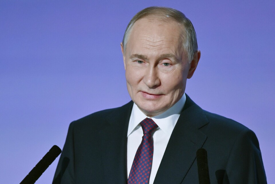 Russlands president Vladimir Putin sier russiske styrker gjør rykker fram ved fronten i Ukraina, og at de har erobret 189 ukrainske landsbyer i løpet av 2024. Russlands president Vladimir Putin sier russiske styrker gjør rykker fram ved fronten i Ukraina, og at de har erobret 189 ukrainske landsbyer i løpet av 2024. Foto: Kristina Kormilitsyna / Sputnik / Kreml / AP / NTB