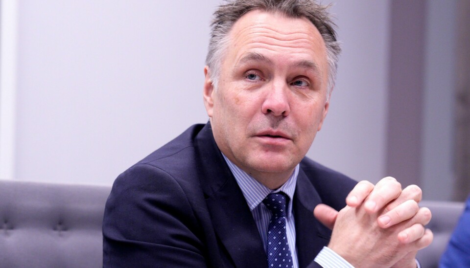 Klima- og miljøminister Tore O. Sandvik vil at Norge skal forplikte seg til en ny internasjonal havmiljøavtale. Klima- og miljøminister Tore O. Sandvik (Ap) får en viktig rolle under klimatoppmøtet i Baku i november. Foto: Javad Parsa / NTB