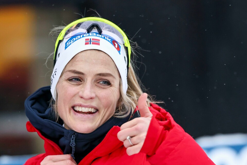 Therese Johaug slo voldsomt tilbake på fredagens 10 kilometer på Lillehammer. Therese Johaug slo voldsomt tilbake på fredagens 10 kilometer på Lillehammer.