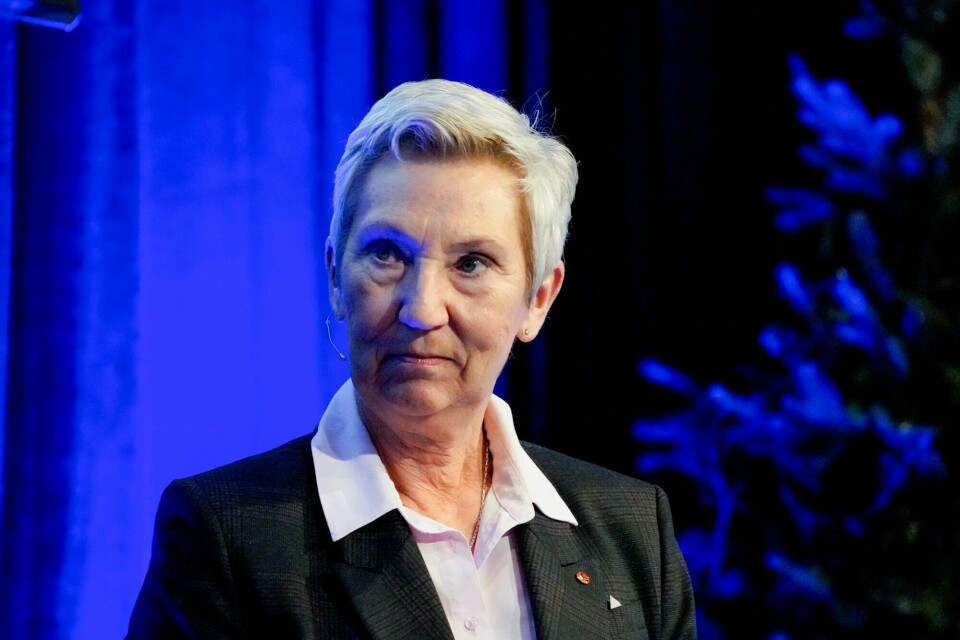 LO-leder Peggy Hessen Følsvik. LO-leder Peggy Hessen Følsvik.