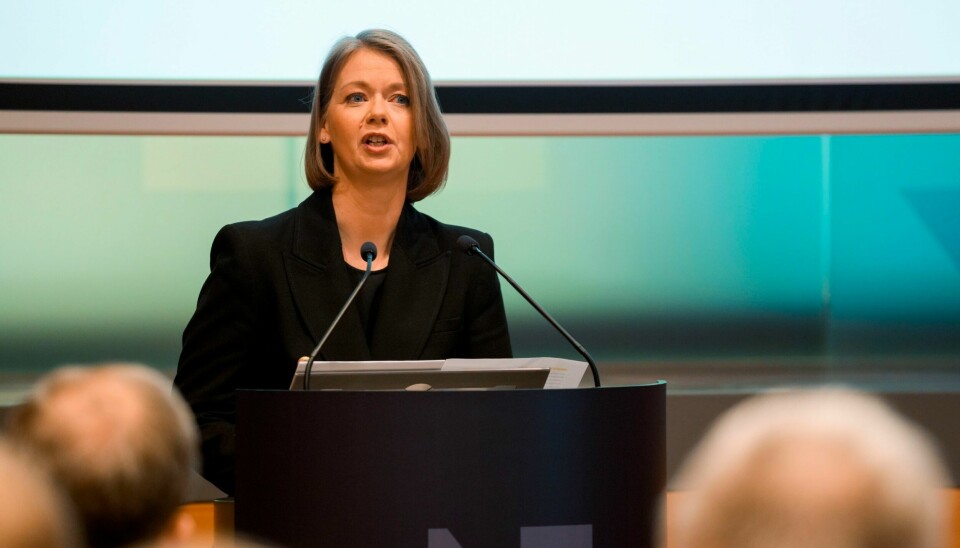 Sentralbanksjef Ida Wolden Bache la onsdag fram rapporten om den finansielle stabiliteten i Norge. Sentralbanksjef Ida Wolden Bache la onsdag fram rapporten om den finansielle stabiliteten i Norge. Foto: Terje Bendiksby / NTB