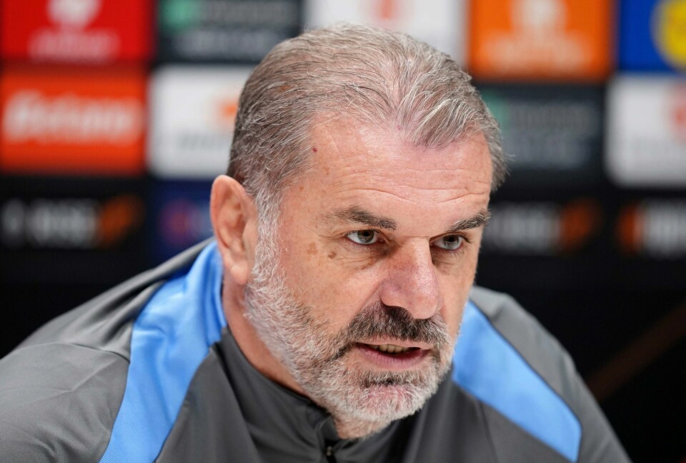 Tottenham-manager Ange Postecoglou sliter med å få det beste ut av laget. Tottenham-manager Ange Postecoglou sliter med å få det beste ut av laget. Foto: John Walton / PA via AP / NTB