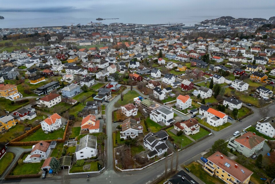 Boligprisene falt med 0,5 prosent i november. Her er Tyholt i Trondheim. Foto: Gorm Kallestad / NTB Boligprisene falt med 0,5 prosent i november. Her er Tyholt i Trondheim. Foto: Gorm Kallestad / NTB