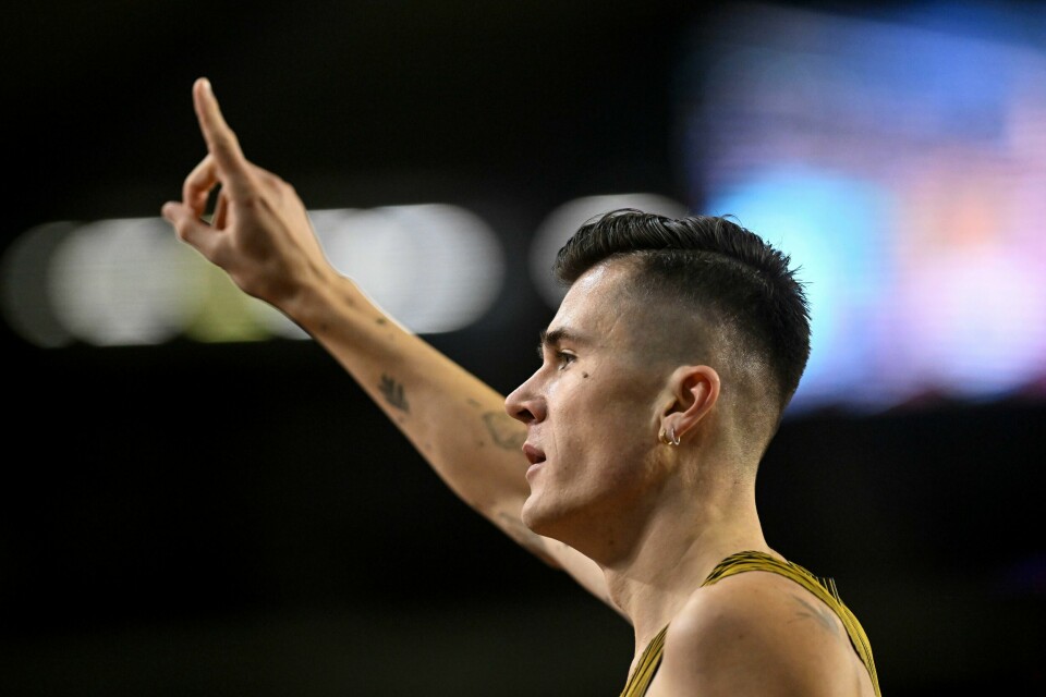 Jakob Ingebrigtsen vant EM i terrengløp for tredje gang søndag. Her fra et stevne i Golden League i Brussel. Jakob Asserson Ingebrigtsen er først og fremst med på halvmaraton i København for å ha det gøy. Foto: Frederic Sierakowski / AP / NTB