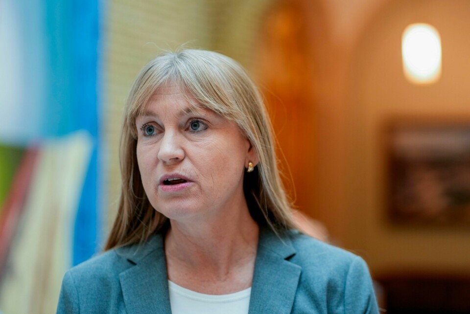 Det skal ikke store grepne til for å sikre et sunt måltid for barna våre, mener SVs Grete Wold. Torsdag stemte Stortinget for at gratis skolemat skal innføres i 2026. SVs Grete Wold er ikke fornøyd med forliket regjeringspartiene har sikret seg flertall for. Foto: Heiko Junge / NTB