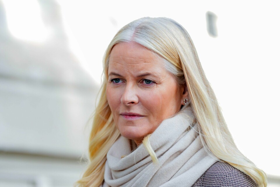 Kronprinsesse Mette-Marit under et besøk i Trondheim i oktober. Kronprinsesse Mette-Marit under et besøk i Trondheim under årets fylkestur, som gikk til Trøndelag, i september. Foto: Lise Åserud / NTB