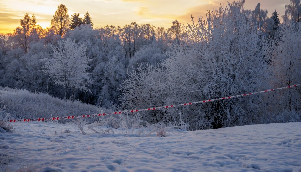 Drapet skjedde i en bolig i Gjerdrum på Romerike. Drapet skjedde i en bolig i Gjerdrum på Romerike. Foto: Javad Parsa / NTB