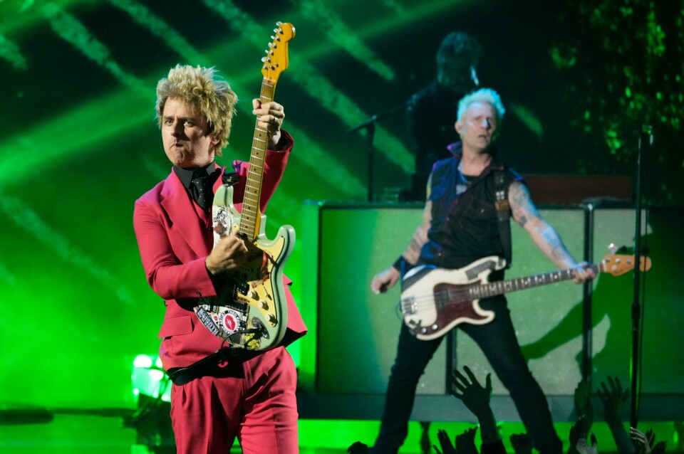 Mange vil høre Green Day, her med Billie Joe Armstrong og Mike Dirnt, på Tons of Rock. Mange vil høre Green Day, her med Billie Joe Armstrong og Mike Dirnt, på Tons of Rock. Foto: Chris Pizzello / AP / NTB