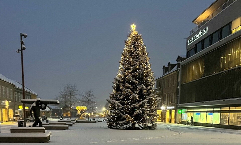 Jul på Stortorvet i Fredrikstad. Jul på Stortorvet i Fredrikstad.
