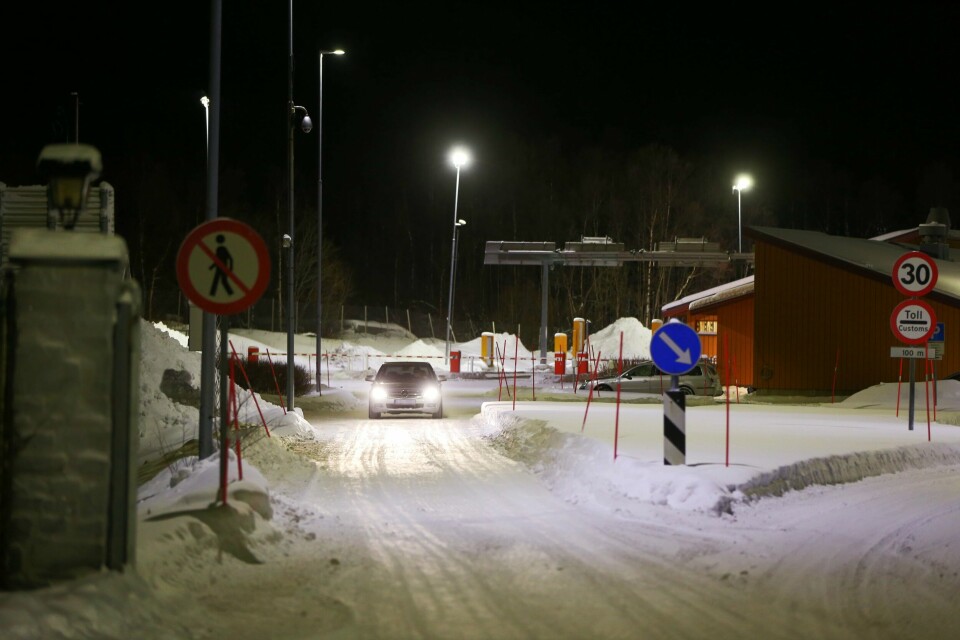 Grenseovergangen til Russland ved Storskog i Finnmark, like utenfor Kirkenes. Grenseovergangen til Russland ved Storskog i Finnmark, like utenfor Kirkenes. Foto: Ørn E. Borgen / NTB