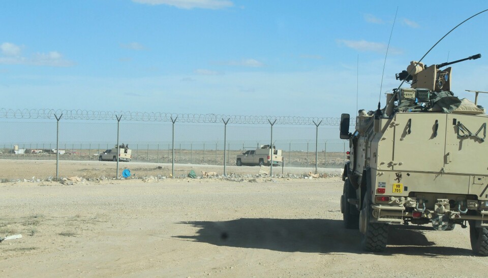 Raketter skal ha blitt avfyrt mot Ain al-Asad-basen i Anbar-provinsen vest i Irak.