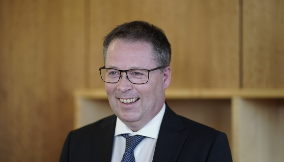 Kommunalminister Bjørn Arild Gram (Sp). Kommunal- og moderniseringsministeren Bjørn Arild Gram (Sp) foreslår mer penger til kommunene.Foto: Heiko Junge / NTB
