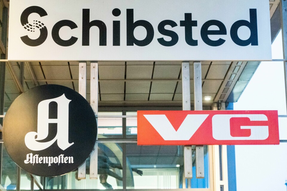 Schibsted Media varsler kutt til neste år. I Norge eier konsernet blant annet VG og Aftenposten. Aftenposten har allerede sluttet å produsere søndagsavis, nå kutter VG i samme tilbud fra Namsos og nordover.Foto: Terje Pedersen / NTB