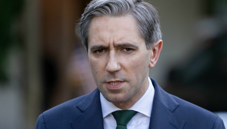 Irlands statsminister Simon Harris. Arkivfoto. Irlands statsminister Simon Harris. Arkivfoto: Ben Curtis / AP / NTB