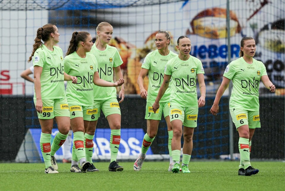 LSK Kvinner har sikret framtiden. LSK Kvinner har sikret framtiden. Foto: Terje Pedersen / NTB