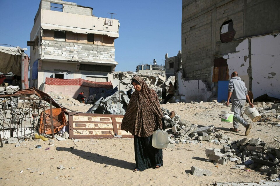 Gaza, bildet er tatt torsdag. Gaza, bildet er tatt torsdag.