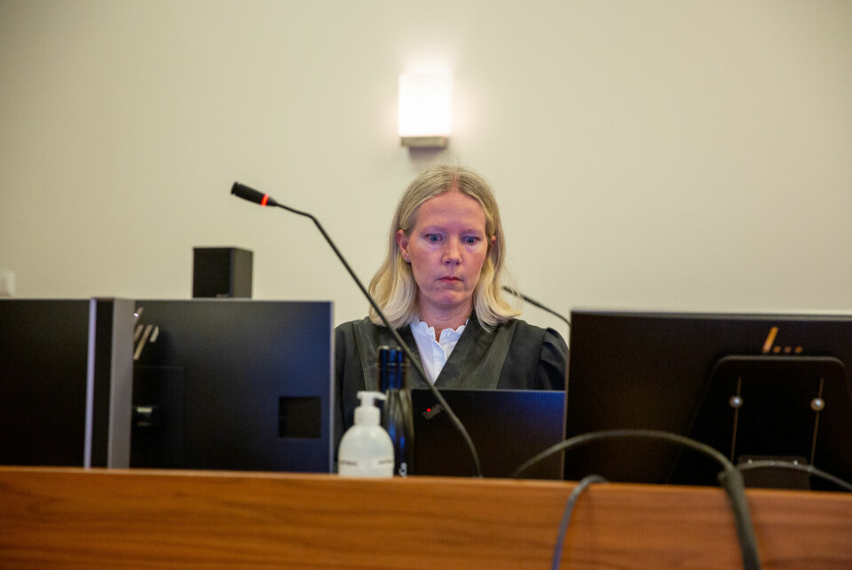 Advokat Sille Heidar forsvarte mannen i Søndre Østfold tingrett. Her fra første dag av rettssaken. Advokat Sille Heidar forsvarte mannen i Søndre Østfold tingrett. Her fra rettens første dag.