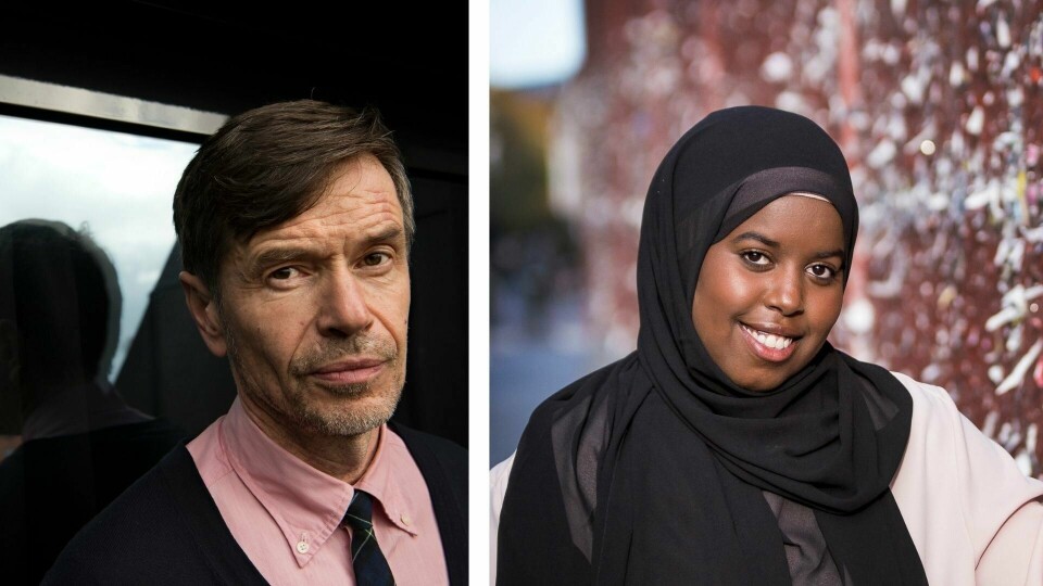 Det er nesten som om Kjetil Rolness har noe til felles med religiøse menn som mener at muslimske kvinner ikke skal synes, skriver Sumaya Jirde Ali. Det er nesten som om Kjetil Rolness har noe til felles med religiøse menn som mener at muslimske kvinner ikke skal synes, skriver Sumaya Jirde Ali.