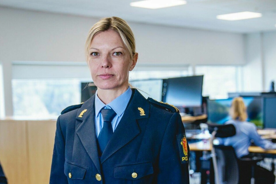 Lise Matheson er leder av Seksjon for internettrelaterte overgrep ved NC3, Kripos. Oslo 20210409. Lise Matheson, leder av Seksjon for internettrelaterte overgrep ved NC3, Kripos. I operasjonsrommet hos Kripos på Bryn i Oslo sitter politietterforskere og teknikere og saumfarer flere forskjellige kanaler for bilder og billedfiler på jakt etter overgripere.POOLFoto: Stian Lysberg Solum / NTB