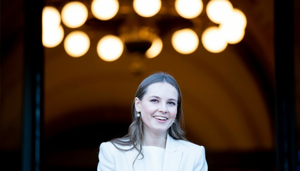 Prinsesse Ingrid Alexandra fyller fredag 18 år. Her fra hennes besøk på Stortinget torsdag Prinsesse Ingrid Alexandra fyller fredag 18 år. Her fra hennes besøk på Stortinget torsdag. Foto: Javad Parsa / NTB