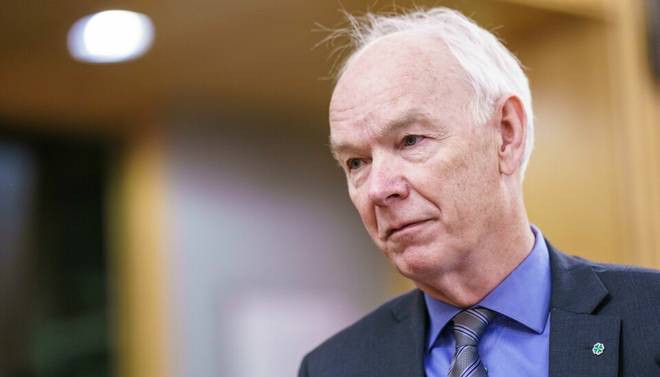 Per Olaf Lundteigen (Sp) var ikke klar over at han fikk dobbel lønn i desember 2009 da Stortinget ved en feil betalte ham både vanlig lønn som stortingsrepresentant, og etterlønn selv om han ikke gikk av som folkevalgt. Foto: