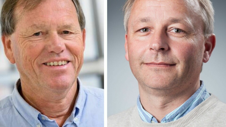 Jan Olav Johannessen, professor ved Universitet i Stavanger og overlege ved Stavanger Universitetssjukehus (t.v) og Jan Ivar Røssberg, professor og overlege i psykiatri ved Universitetet i Oslo. Jan Olav Johannessen, professor ved Universitet i Stavanger og overlege ved Stavanger Universitetssjukehus (t.v) og Jan Ivar Røssberg, professor og overlege i psykiatri ved Universitetet i Oslo.