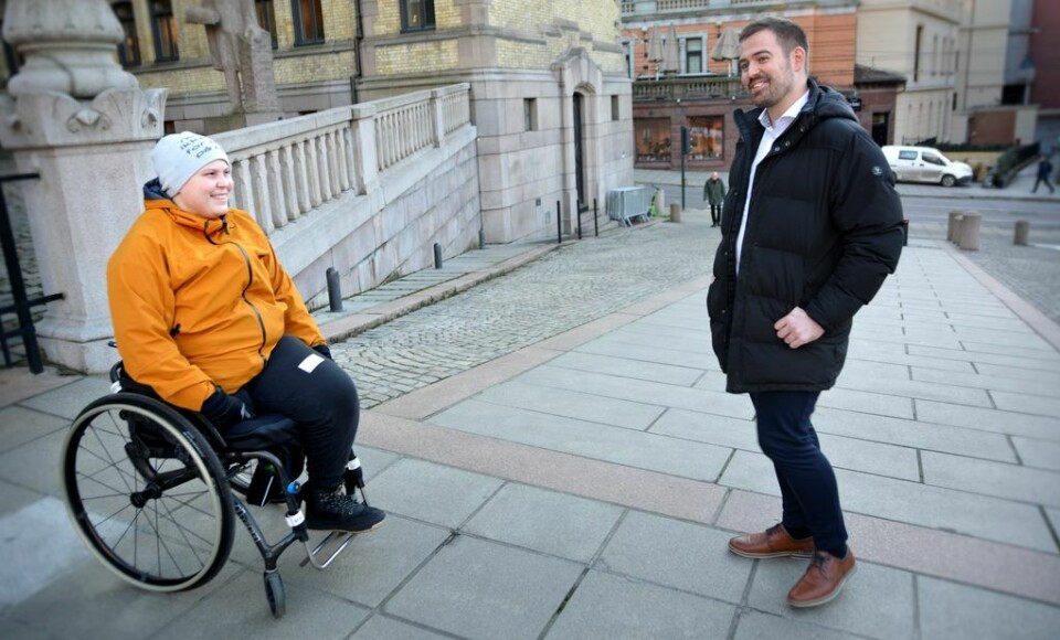Torbjørn Vereide sitter i arbeids- og sosialkomiteen på Stortinget for Arbeiderpartiet. Han ville møte Ingrid Djupskås for å lære mer om hennes erfaringer med Nav, og inviterte henne til Stortinget. Torbjørn Vereide sitter i arbeids- og sosialkomiteen på Stortinget for Arbeiderpartiet. Han ville møte Ingrid Djupskås for å lære mer om hennes erfaringer med Nav, og inviterte henne til Stortinget.Foto: Yngvil Mortensen/FriFagbevegelse