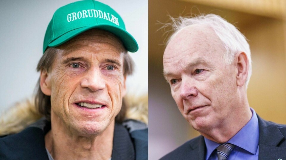 Senterpartiets Jan Bøhler og Per Olaf Lundteigen mener regjeringen ikke har annet valg enn å lytte til lokaldemokratiet. Senterpartiets Jan Bøhler til venstre og Per Olaf Lundteigen til høyre mener regjeringen ikke har annet valg enn å lytte til lokaldemokratiet.