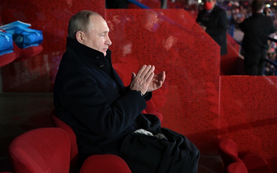 Russlands president Vladimir Putin var på plass. Russlands president Vladimir Putin var på plass.