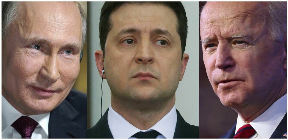 Vladimir Putin frykter ikke like mye Joe Bidens våpen som han frykter Ukraina og president Volodymyr Zelenskyjs demokrati, mener vår kommentator. .