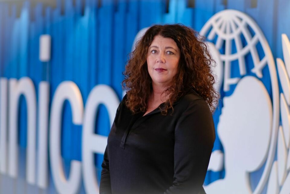 Kristin Oudmayer i Unicef Norge. Kristin Oudmayer i Unicef Norge.