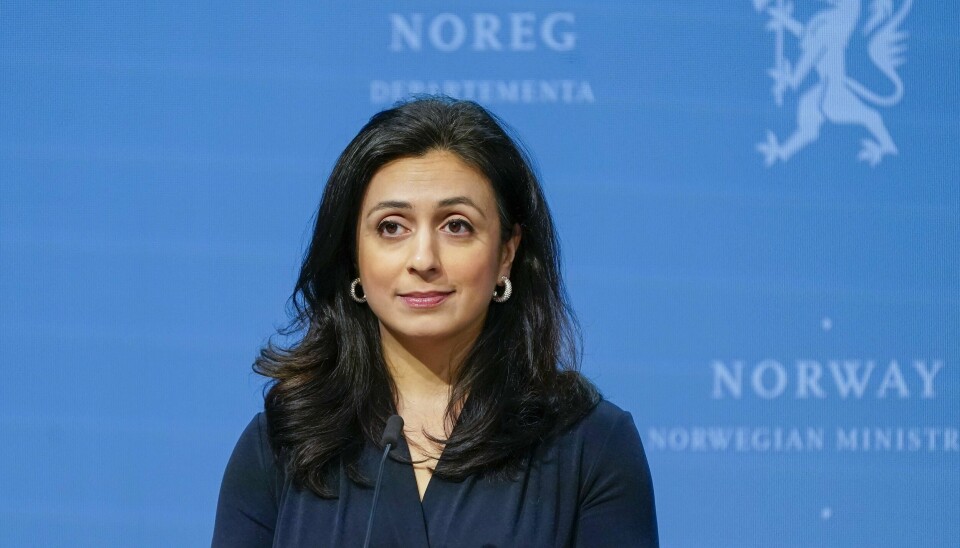 Arbeids- og inkluderingsminister Hadia Tajik er i hardt vær etter avsløringer om pendlerbolig. Hadia Tajik