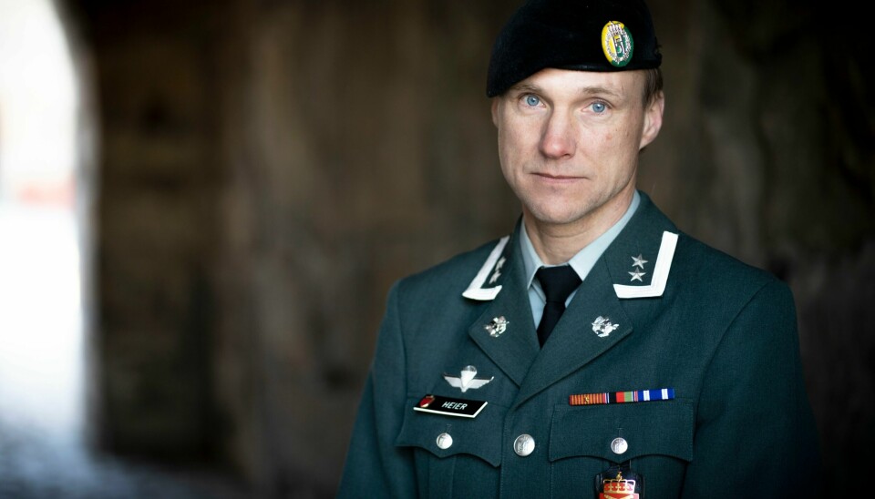 Forskningsleder og oberstløytnant Tormod Heier ved Stabsskolen på Forsvarets høgskole. Forskningsleder og oberstløytnant Tormod Heier ved Stabsskolen på Forsvarets høgskole.Foto: Ole Berg-Rusten / NTB